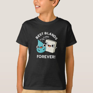 Best Blands Forever Funny BFF Pun Dark BG T-Shirt