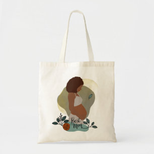 Best Boho Mom-To-Be Mothers Day Tote Bag