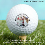 Best BONUS DAD By Par Personalized Photo Golf Balls<br><div class="desc">Best Bonus Dad By Par ... Two of your favourite things , golf and your kids ! Now you can take them with you as you play 18 holes . Customize these golf balls with your childs favourite photo and name . Whether it's a birthday, fathers day or Christmas, these...</div>