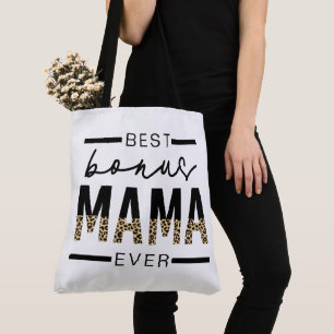 Best Bonus Mama Ever Gifts for Stepmom Tote Bag