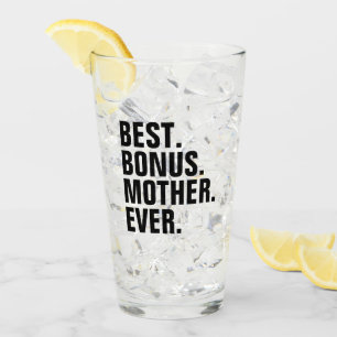Best Bonus Mother Ever Personalized Photo Glass