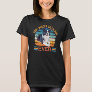 Best Border Collie Dad Ever Dog Father's Day T-Shirt