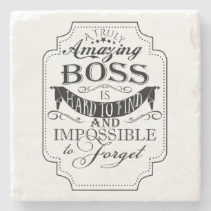 Best Boss Appreciation Gift  Coaster