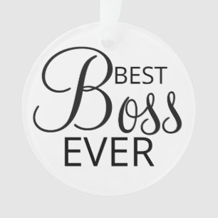  BEST Boss cadeau Ornement