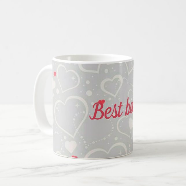 Best boss coffee mug (Front Left)