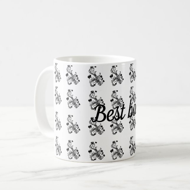 Best boss coffee mug (Front Left)