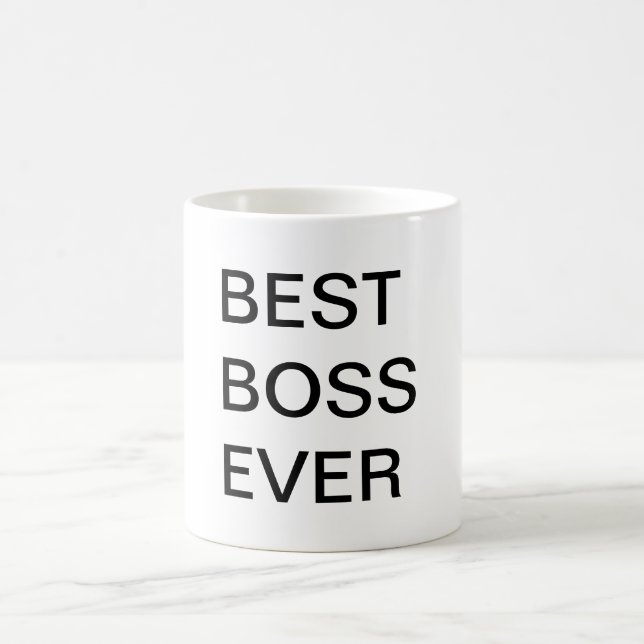Best Boss Ever Coffee Mug (Center)