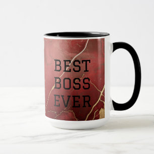 "Best Boss Ever" Customizable Coffee/Tea Mug