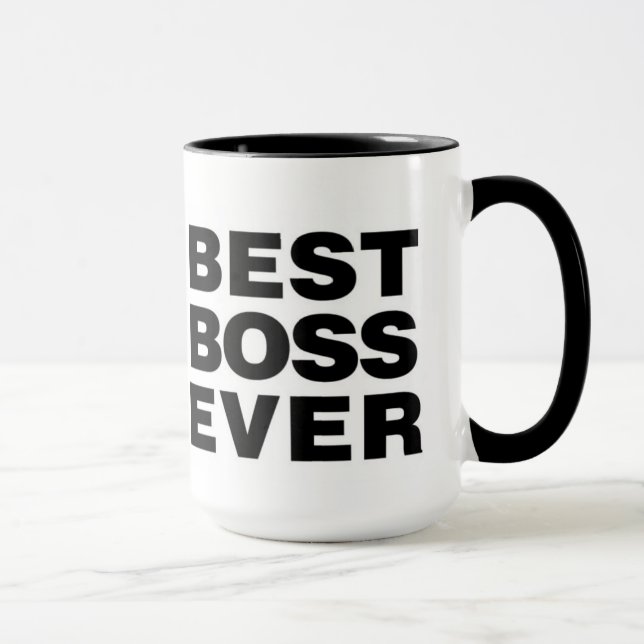 BEST BOSS EVER MUG (Right)