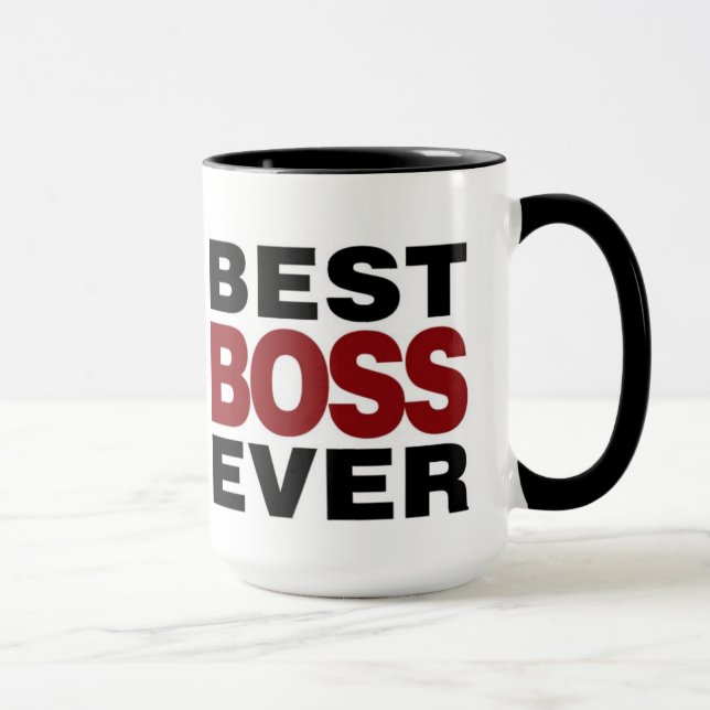 BEST BOSS EVER MUG (Right)