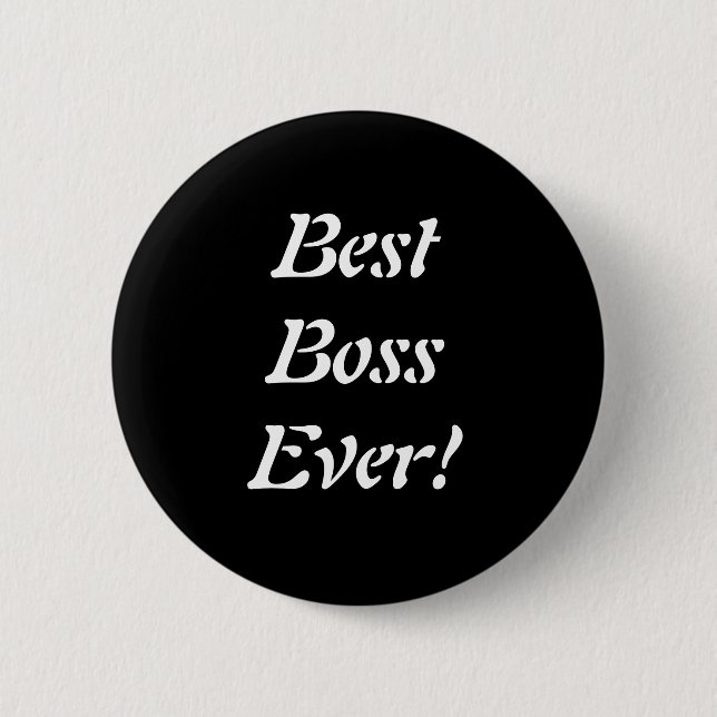 Best Boss Ever Pin (Front)