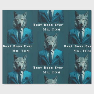 Best Boss Ever Wrapping Paper