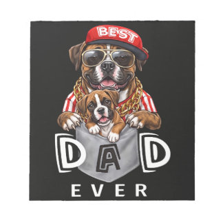 Best Boxer Dad Ever Notepad