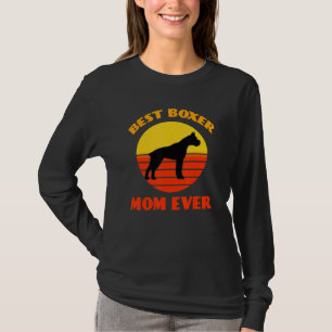 Best Boxer Mama Mom Ever Dog Puppy Mother's Day T-Shirt