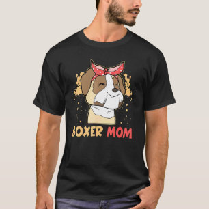 Best Boxer Mom Mommy Dog Owner Mother T-Shirt