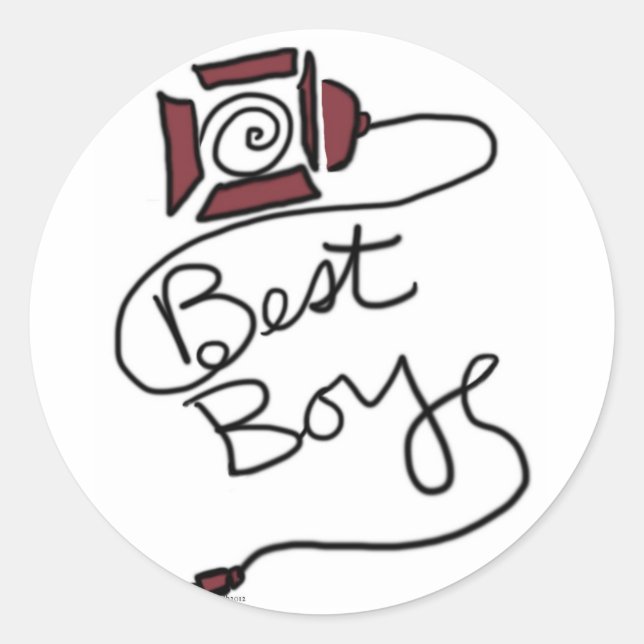 Best Boy STICKERS (Front)