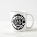 Best Boyfriend Ever Classic White Mug<br><div class="desc">Best Boyfriend Ever Classic White Mug with customizable background.</div>