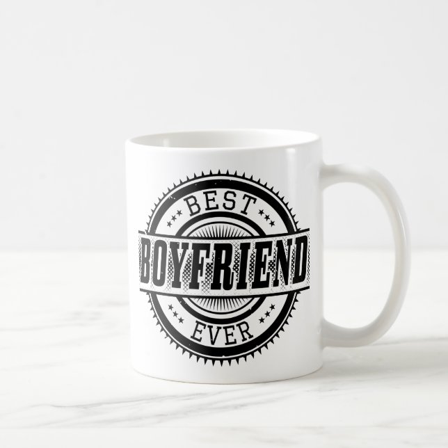 Best Boyfriend Ever Classic White Mug (Right)