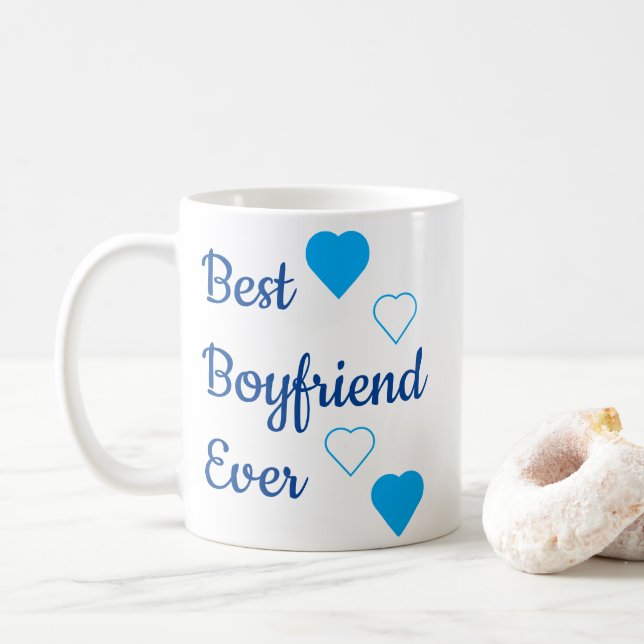 Best Boyfriend Ever Coffee Mug (With Donut)