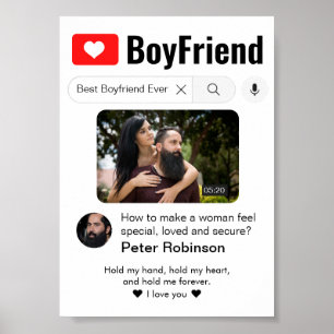 Best Boyfriend Ever Funny Search Result Poster
