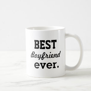 "Best boyfriend ever" Personalized Coffee Mug