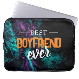 Best Boyfriend Ever Valentines Day Sweetheart Laptop Sleeve