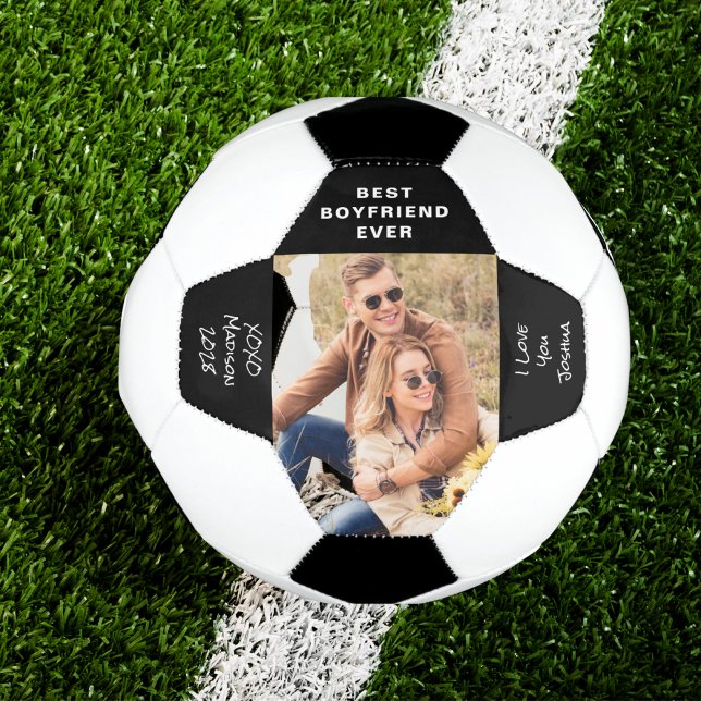 Best Boyfriend Photo Soccer Ball (Creator Uploaded)