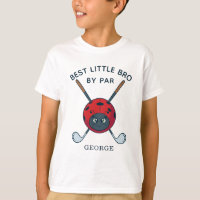 Best Brother By Par Baby Shower Golfing Bug Name