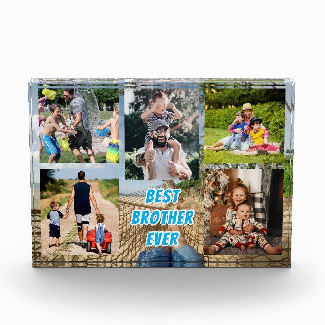 Best Brother Ever for Funny Life Photo Block (Front)