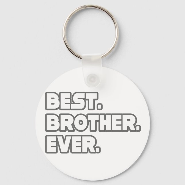 Best Brother Ever Keychain (Front)