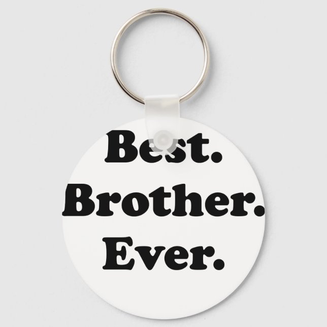 Best Brother Ever Keychain (Front)