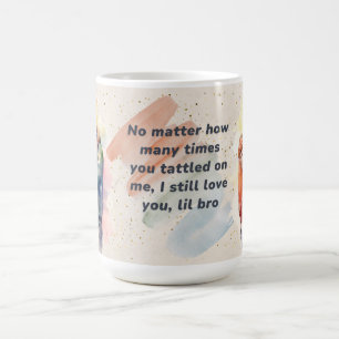 Best Brother Ever Mug with Heartfelt Love Message