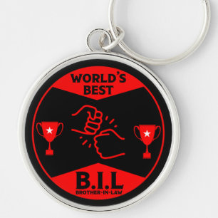 Best Brother-In-Law Keychain