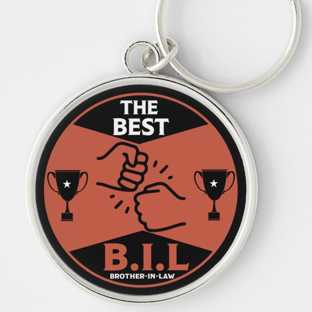 Best Brother-In-Law Keychain (Front)