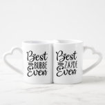 Best Bubbe Zayde Ever Coffee Mug Set<br><div class="desc">These adorable heart shaped mugs that fit together would be perfect for your Bubbe and Zayde. They would also make a super cute way to announce that a baby is on the way!</div>