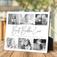 Best Bubbie Ever 6 Photo Collage Modern Script