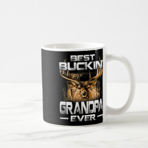 Best Buckin' Grandpa Ever Shirt Deer Hunting Bucki Coffee Mug