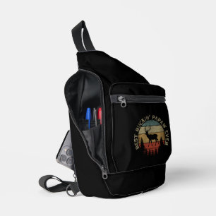 BEST BUCKIN' PAPAW EVER SLING BAG
