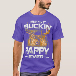 Best Buckin Pappy Ever Shirt Deer Hunting Father