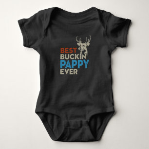 Best Buckin PAPPY  Shirt, Hoodie Stunning Design Baby Bodysuit
