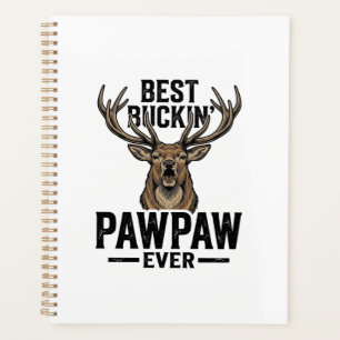 Best Buckin Pawpaw Vintage Deer Hunting Shirt_1 Planner