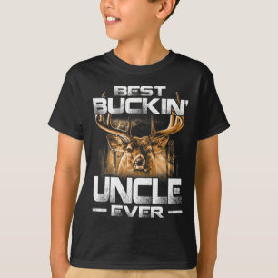 Best Buckin' Uncle Ever Shirt Deer Hunting Bucking