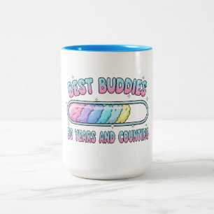 Best Buddies 50 Years & Counting Two-Tone Coffee Mug