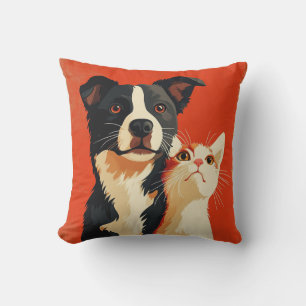 Best Buddies Throw Pillow