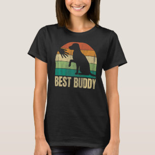 Best Buddy  Dog Owner And Dog T-Shirt