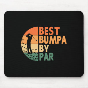 Best Bumpa By Par Golfing Funny Golf Golfer Mouse Pad