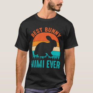 Best Bunny MIMI EVER Vintage Father's Day T-Shirt