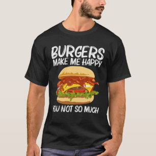 Best Burger Design For Men Women Hamburger Sandwic T-Shirt