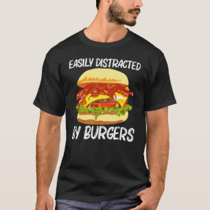 Best Burger Design For Men Women Hamburger Sandwic T-Shirt