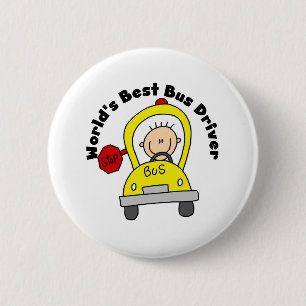 Best Bus Driver 2 Inch Round Button